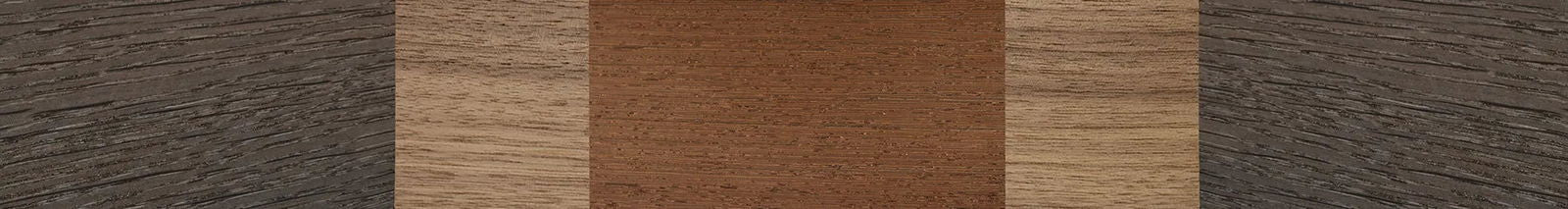 Fumed Oak,Walnut: Straight Grain,Wenge: Patch - The Sage - Rectangle - 1875 - SIRIS wood optic