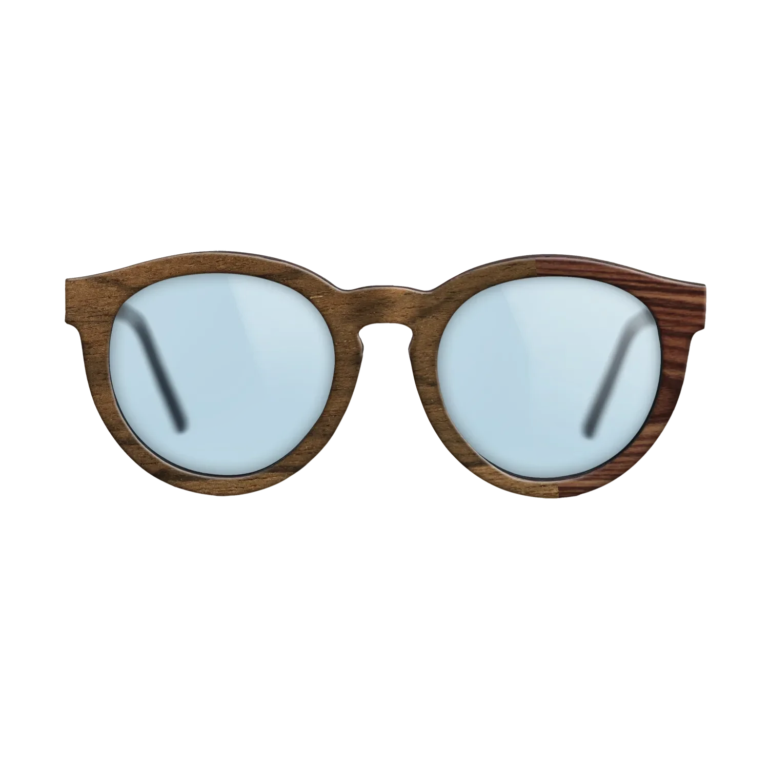 Fumed Oak,Walnut: Straight Grain,Wenge,Rosewood Reconstituted: Angle Cut - The Rebel - Round - 1474 - SIRIS wood optic