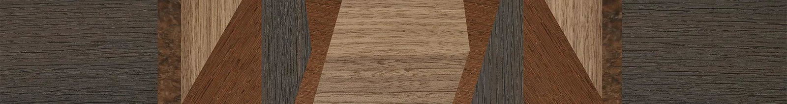 Fumed Oak,Walnut: Straight Grain,Wenge,Walnut Burl: Fractal - The Sage - Rectangle - 1348 - SIRIS wood optic