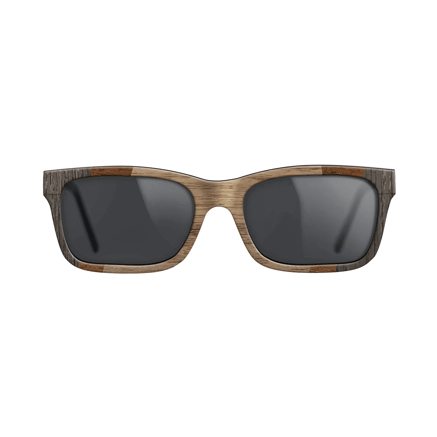 Fumed Oak,Walnut: Straight Grain,Wenge,Walnut Burl: Fractal - The Sage - Rectangle - 1348 - SIRIS wood optic