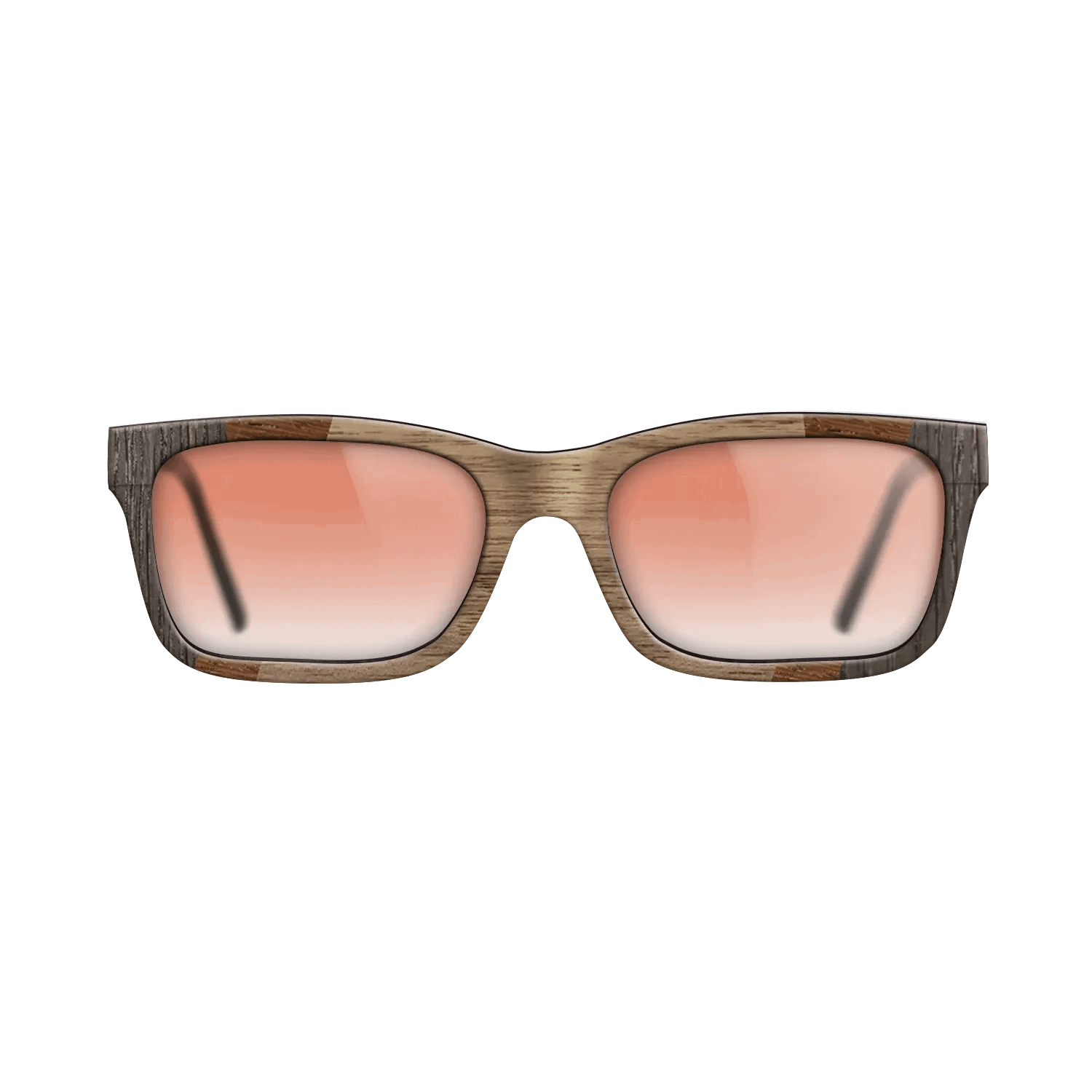 Fumed Oak,Walnut: Straight Grain,Wenge,Walnut Burl: Fractal - The Sage - Rectangle - 1348 - SIRIS wood optic