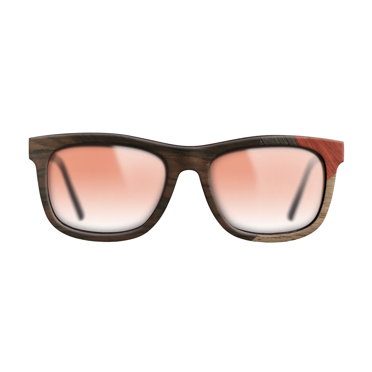 Fumed Oak,Walnut: Straight Grain,Ziricote Dark Quartered,Poplar Dyed: Red: Mosaic - The Hero - Square - 729 - SIRIS wood optic