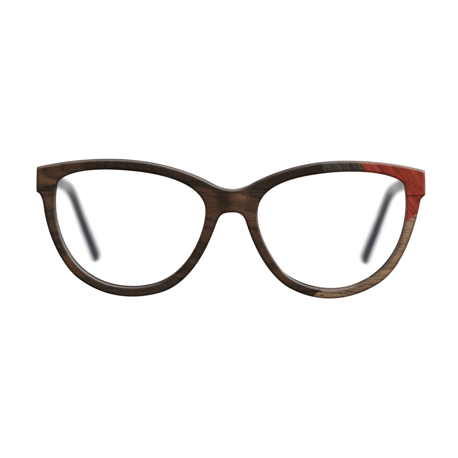 Fumed Oak,Walnut: Straight Grain,Ziricote Dark Quartered,Poplar Dyed: Red: Mosaic - The Maiden - Cat - 729 - SIRIS wood optic