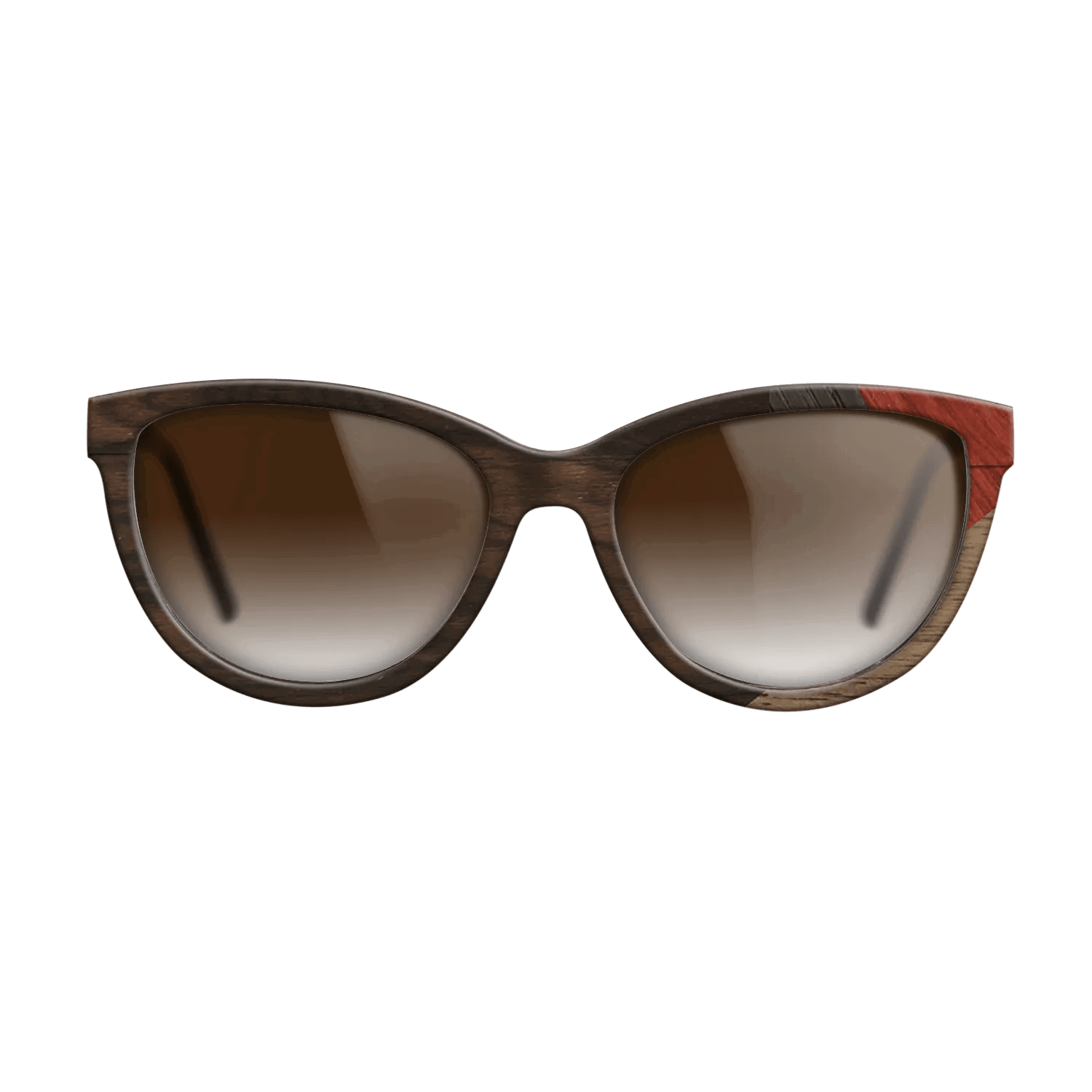 Fumed Oak,Walnut: Straight Grain,Ziricote Dark Quartered,Poplar Dyed: Red: Mosaic - The Maiden - Cat - 729 - SIRIS wood optic