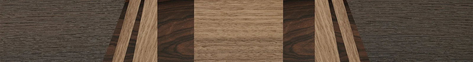 Fumed Oak,Walnut: Straight Grain,Ziricote Dark Quartered: Recursive - The Maiden - Cat - 781 - SIRIS wood optic