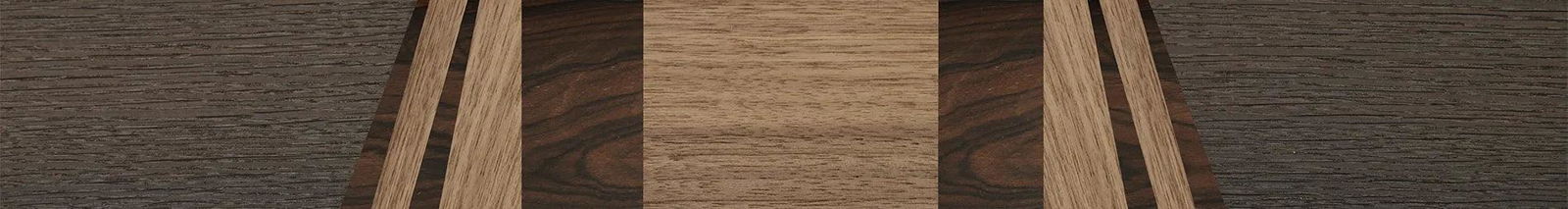 Fumed Oak,Walnut: Straight Grain,Ziricote Dark Quartered: Recursive - The Rebel - Round - 781 - SIRIS wood optic