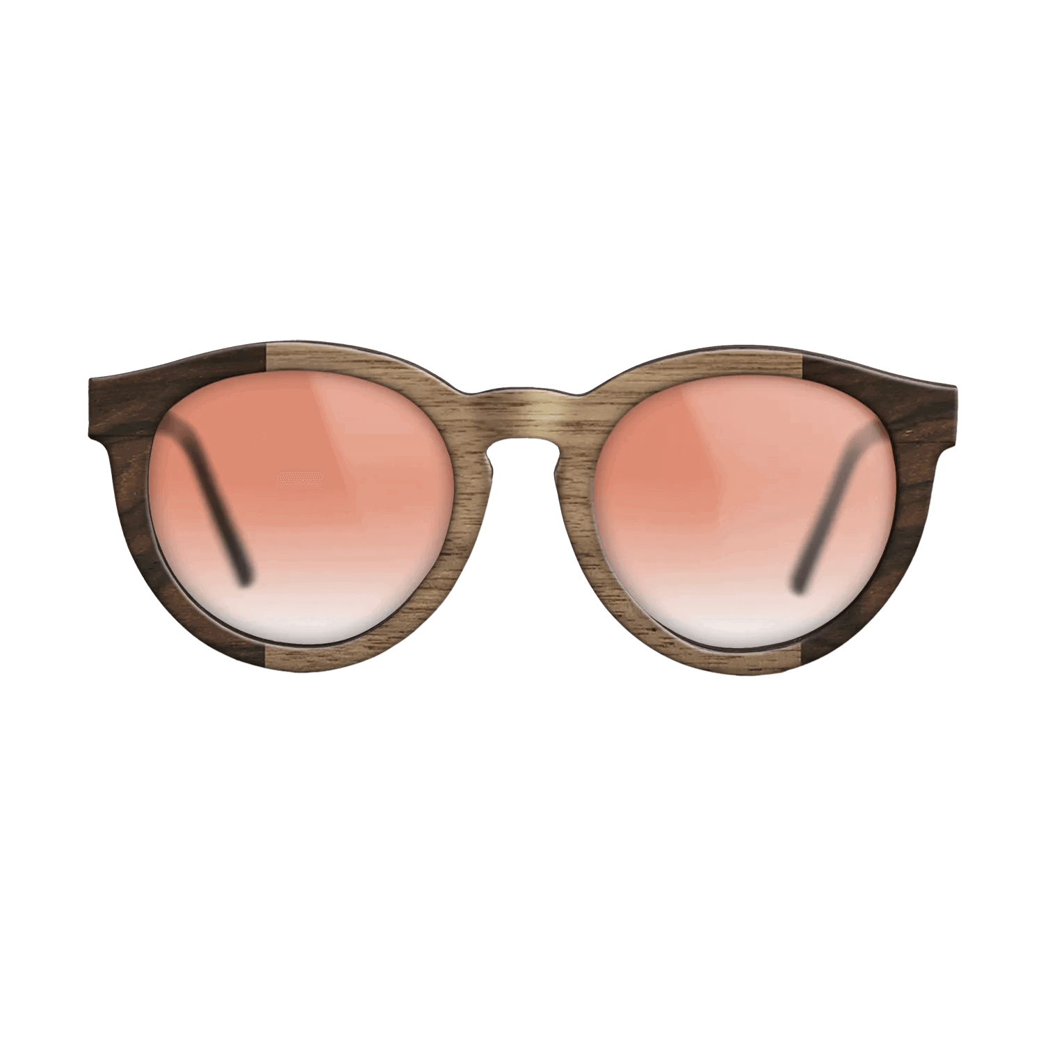 Fumed Oak,Walnut: Straight Grain,Ziricote Dark Quartered: Recursive - The Rebel - Round - 781 - SIRIS wood optic