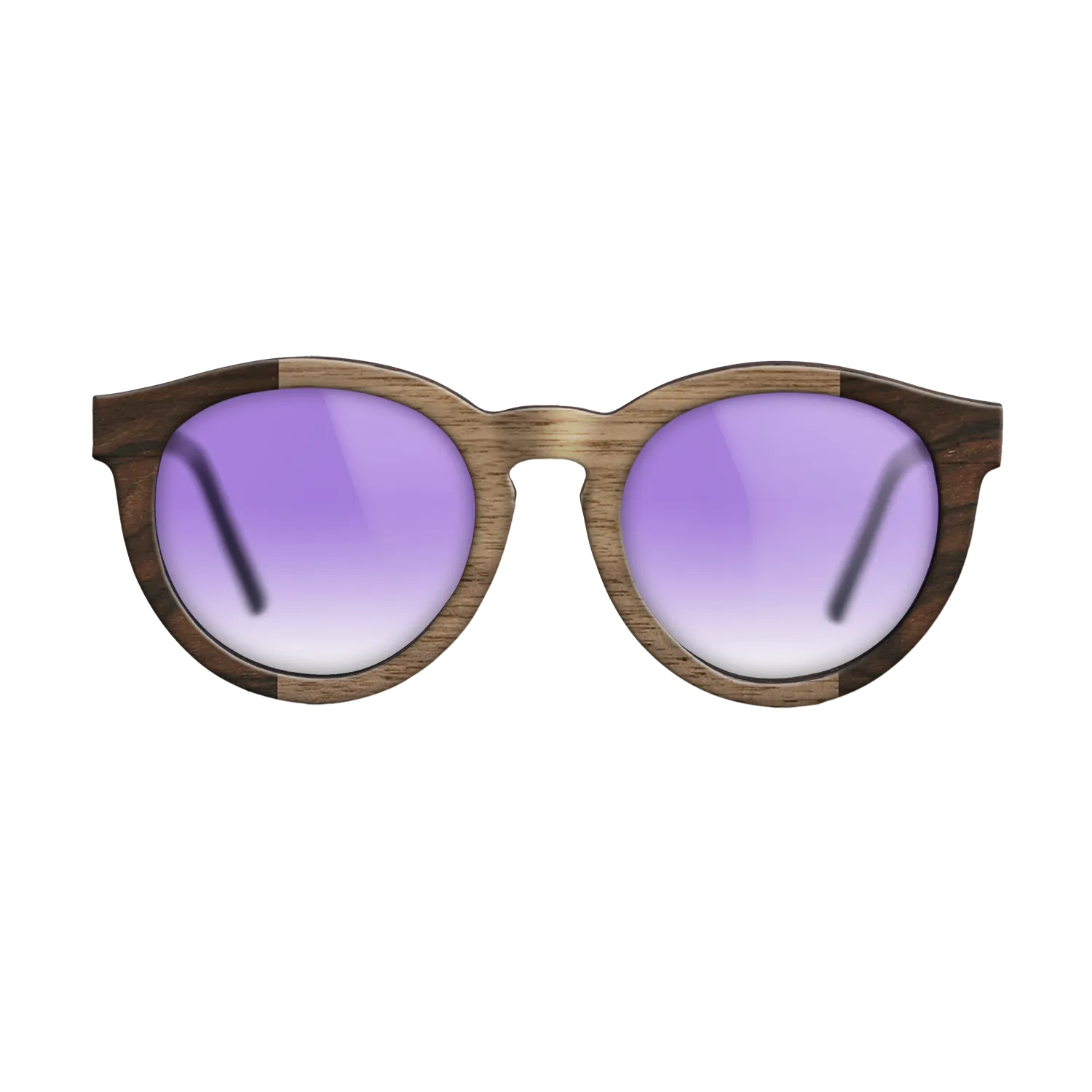 Fumed Oak,Walnut: Straight Grain,Ziricote Dark Quartered: Recursive - The Rebel - Round - 781 - SIRIS wood optic