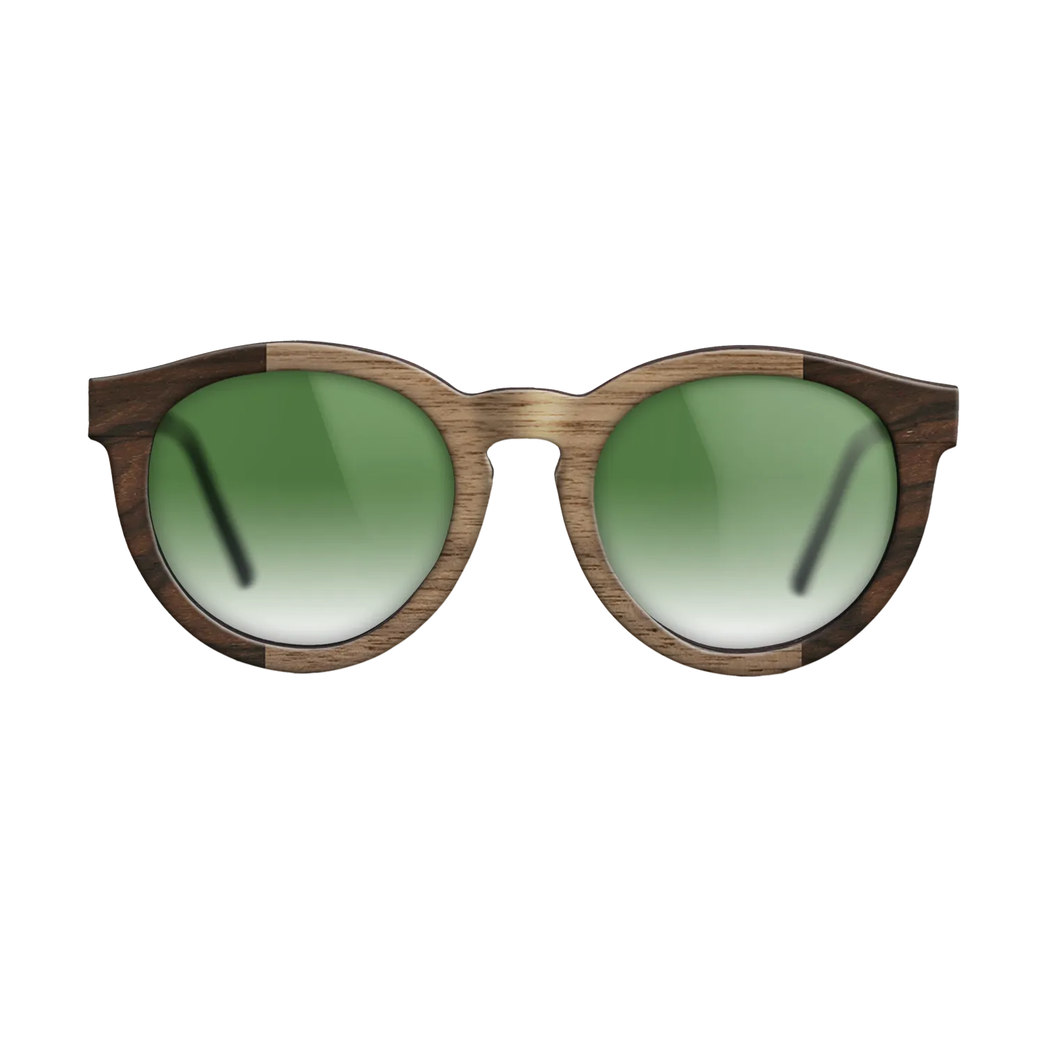 Fumed Oak,Walnut: Straight Grain,Ziricote Dark Quartered: Recursive - The Rebel - Round - 781 - SIRIS wood optic