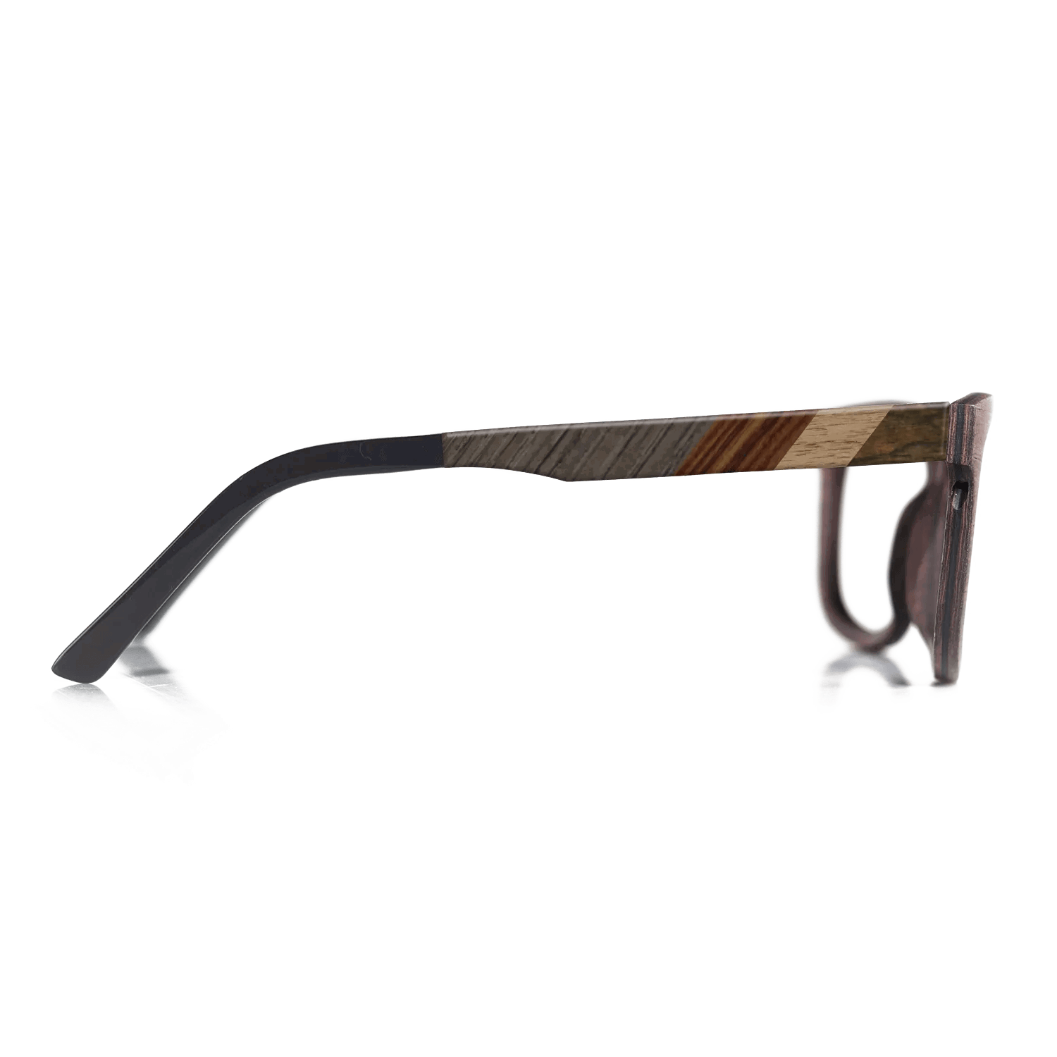 Fumed Oak,Walnut: Straight Grain,Ziricote Dark Quartered,Santos Rosewood Dark: Angle Cut - The Maiden - Cat - 1416 - SIRIS wood optic