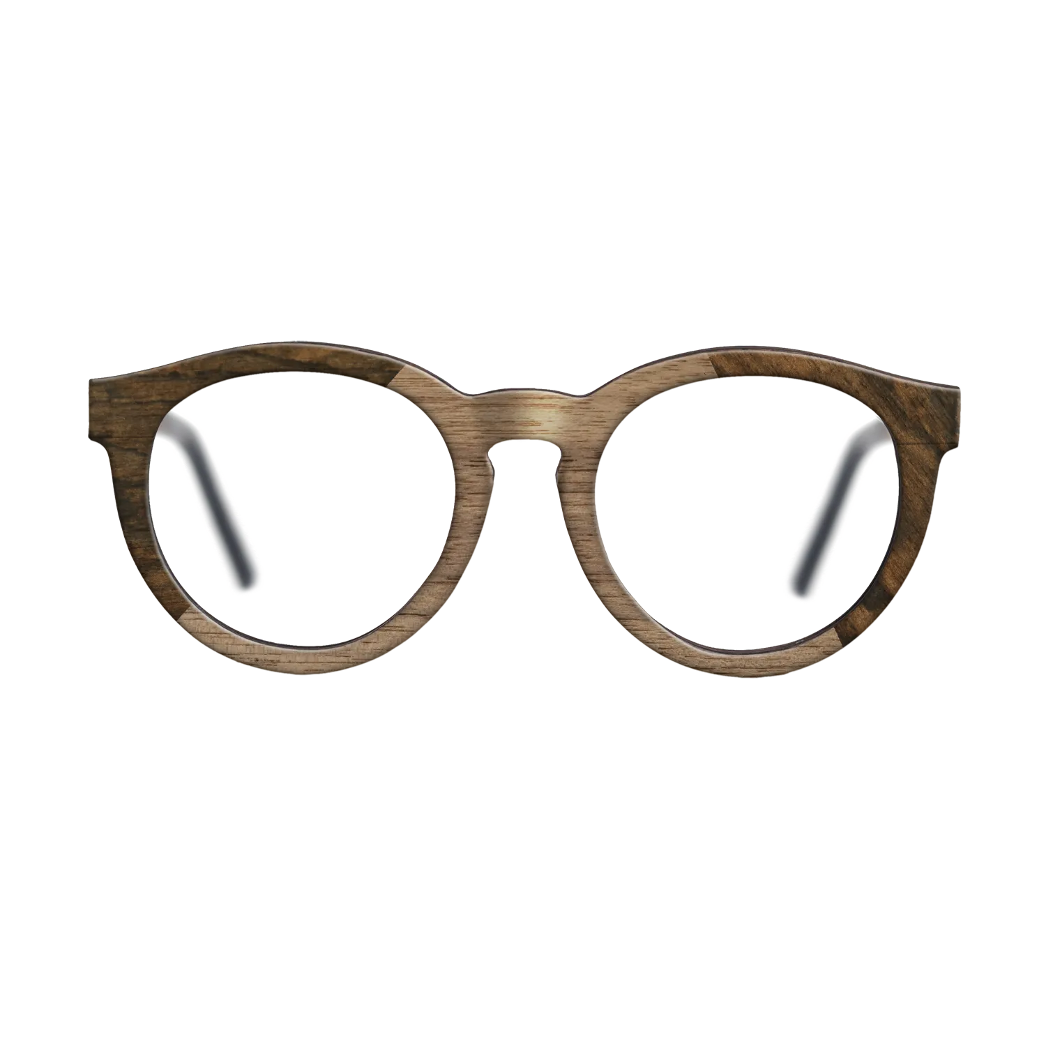 Fumed Oak,Walnut: Straight Grain,Ziricote Dark Quartered,Santos Rosewood Dark: Angle Cut - The Rebel - Round - 1416 - SIRIS wood optic