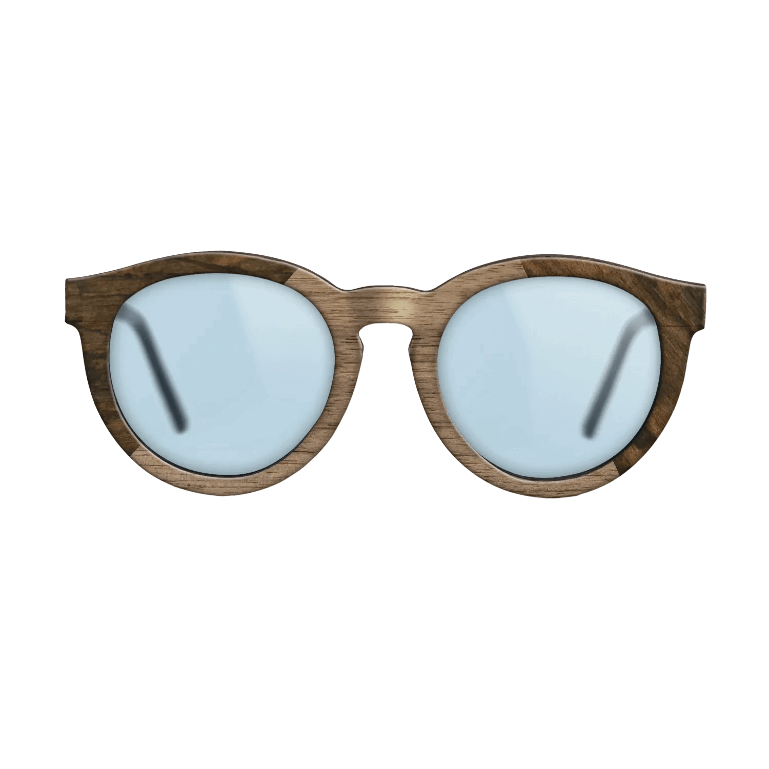 Fumed Oak,Walnut: Straight Grain,Ziricote Dark Quartered,Santos Rosewood Dark: Angle Cut - The Rebel - Round - 1416 - SIRIS wood optic