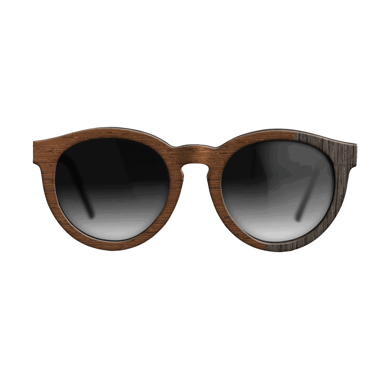 Fumed Oak,Wenge: Bauhaus - The Rebel - Round - SIRIS wood optic