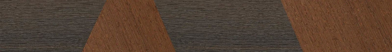 Fumed Oak,Wenge: Bauhaus - The Sage - Rectangle - 893 - SIRIS wood optic