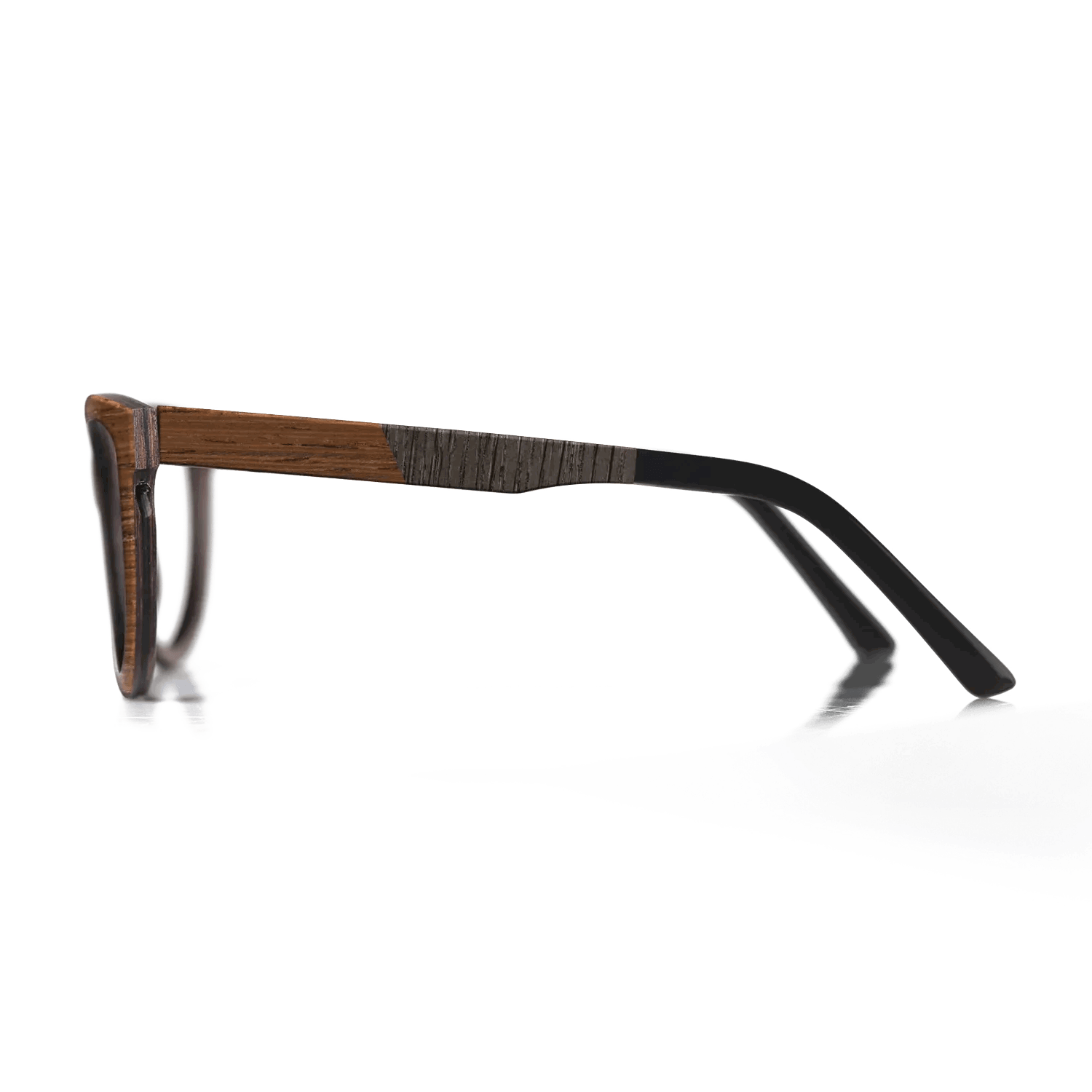 Fumed Oak,Wenge: Binary - The Rebel - Round - SIRIS wood optic