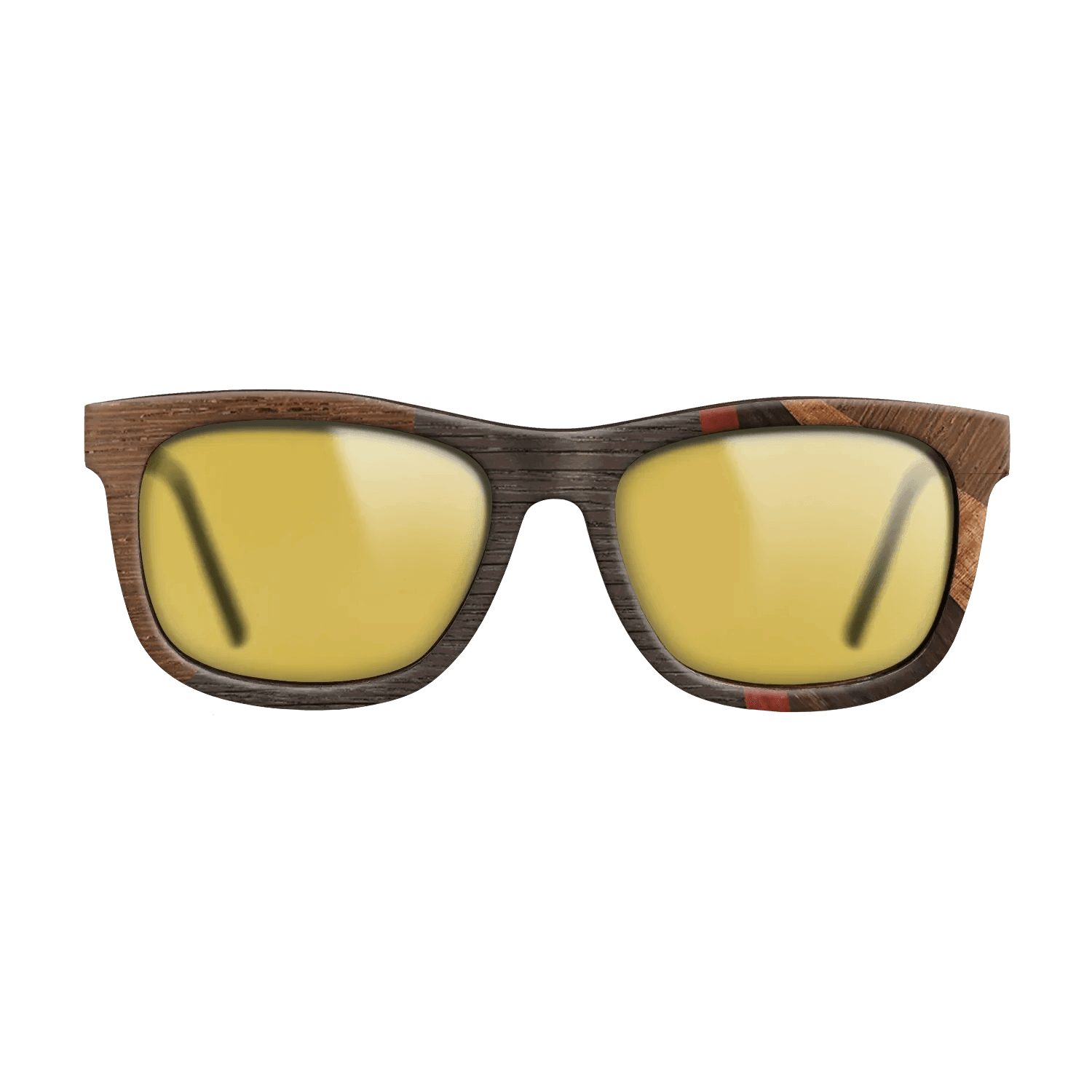 Fumed Oak,Wenge,Koa,Poplar Dyed: Red,Ziricote Dark Quartered: Fractal - The Hero - Square - 775 - SIRIS wood optic