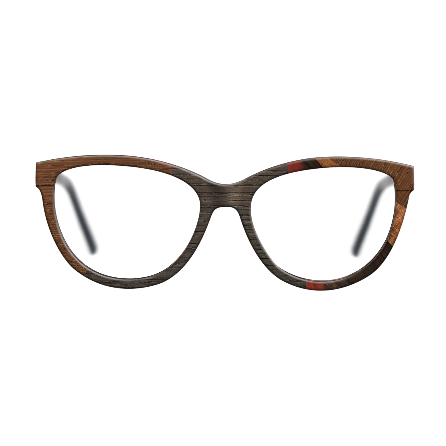 Fumed Oak,Wenge,Koa,Poplar Dyed: Red,Ziricote Dark Quartered: Fractal - The Maiden - Cat - 775 - SIRIS wood optic