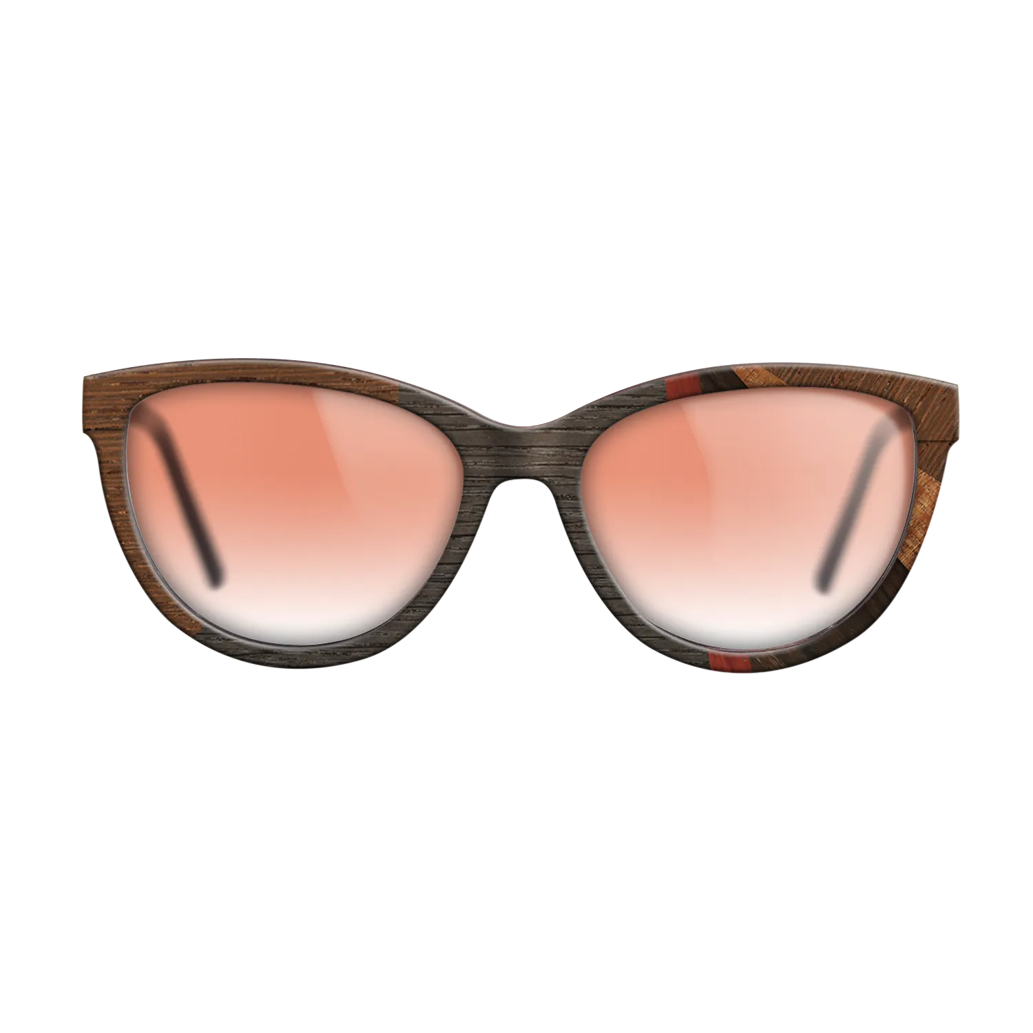 Fumed Oak,Wenge,Koa,Poplar Dyed: Red,Ziricote Dark Quartered: Fractal - The Maiden - Cat - 775 - SIRIS wood optic