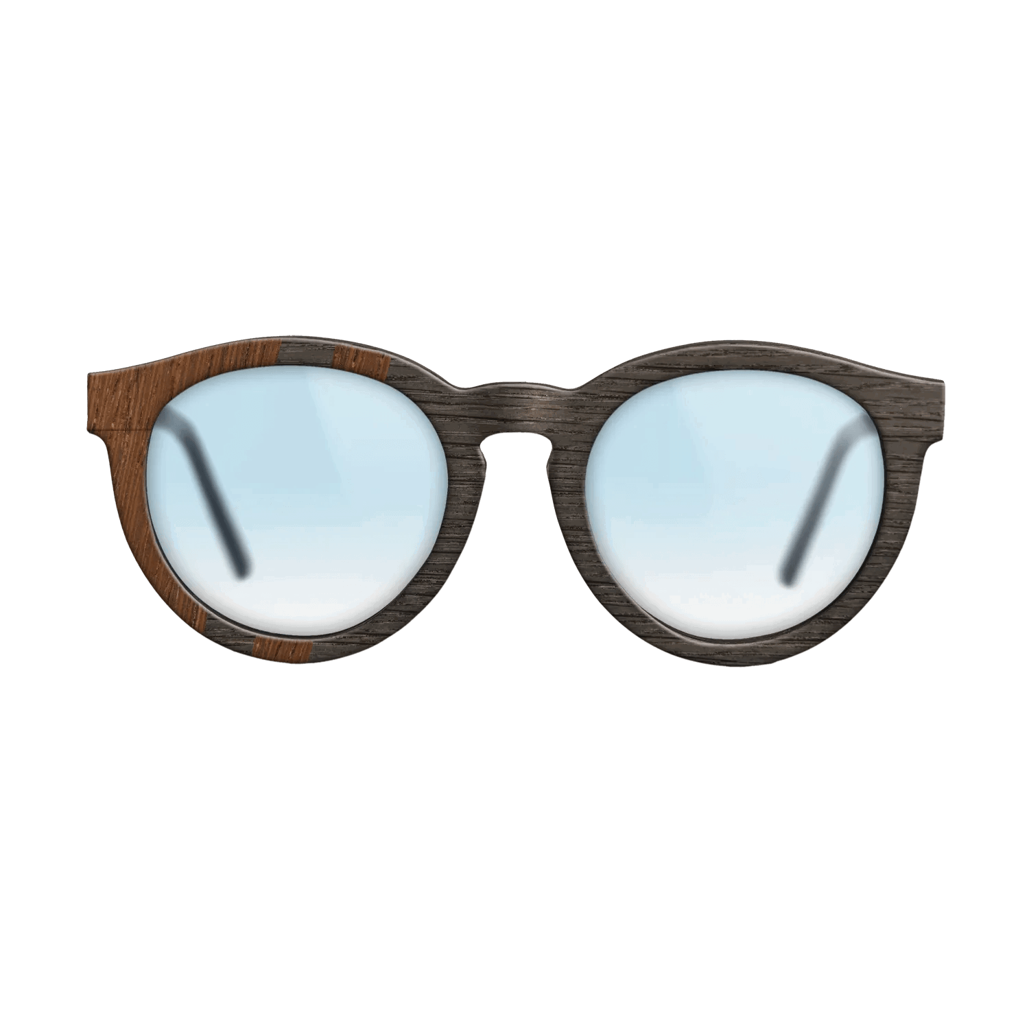 Fumed Oak,Wenge: Splice - The Rebel - Round - SIRIS wood optic