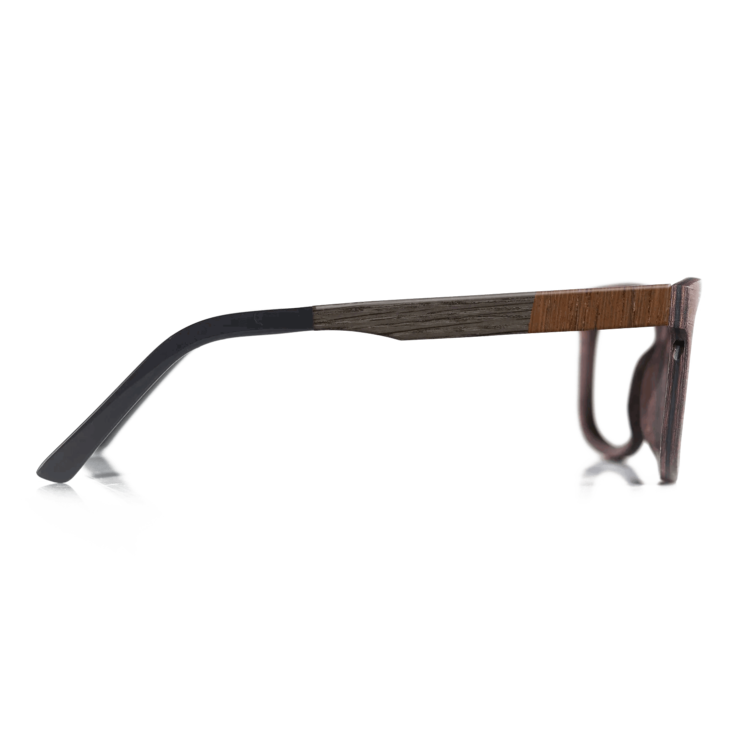 Fumed Oak,Wenge: Splice - The Sage - Rectangle - SIRIS wood optic