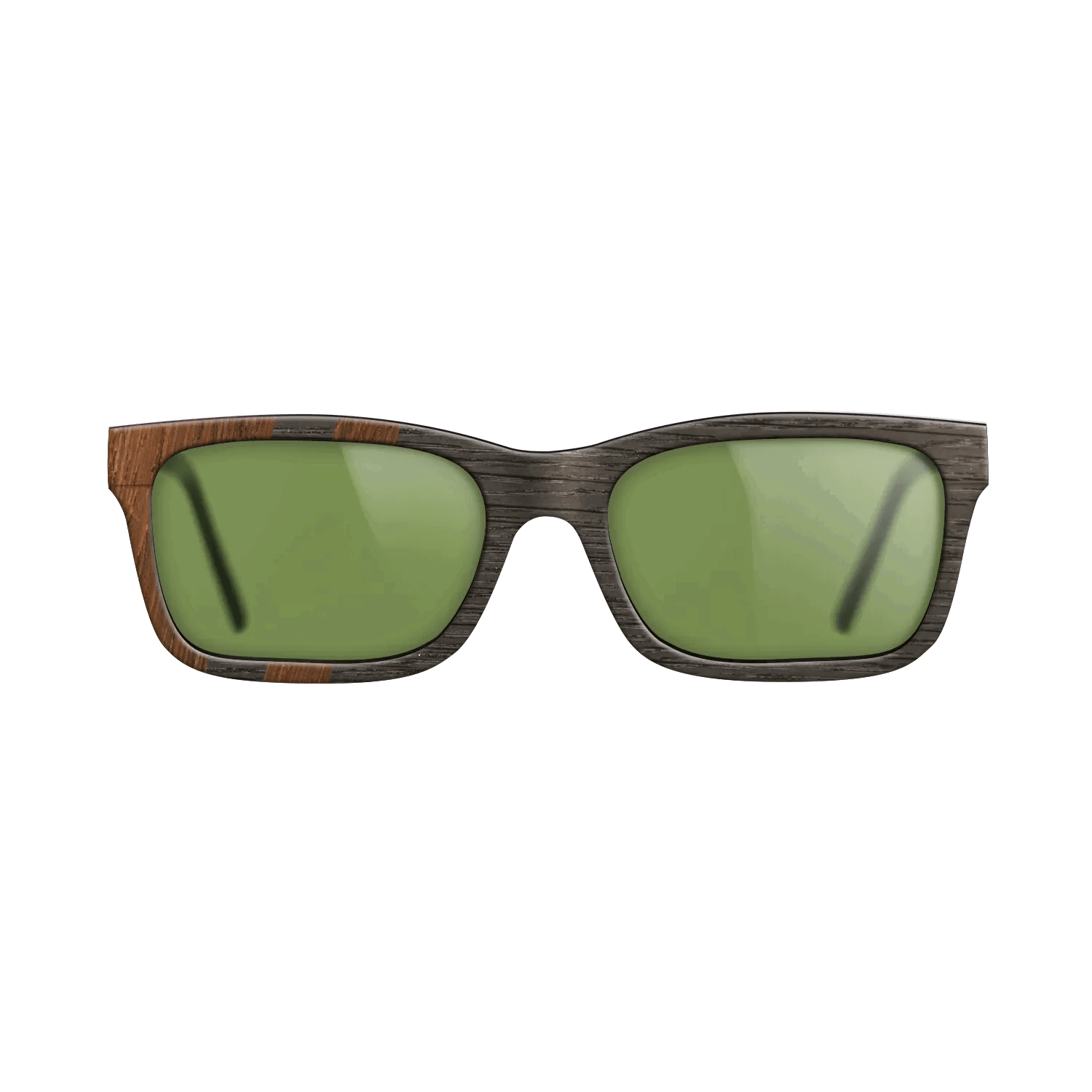 Fumed Oak,Wenge: Splice - The Sage - Rectangle - SIRIS wood optic