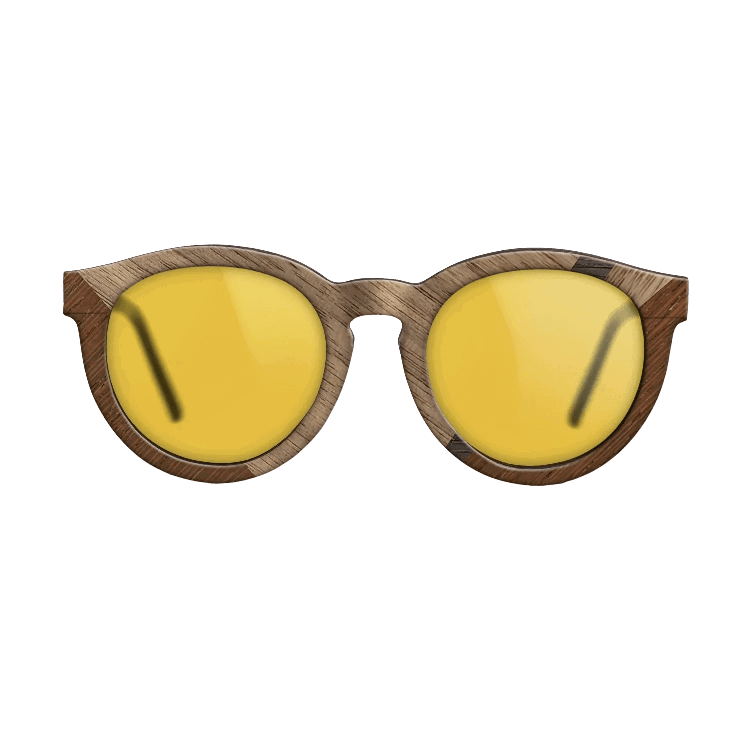 Fumed Oak,Wenge,Walnut: Straight Grain: Geometric - The Rebel - Round - 1885 - SIRIS wood optic