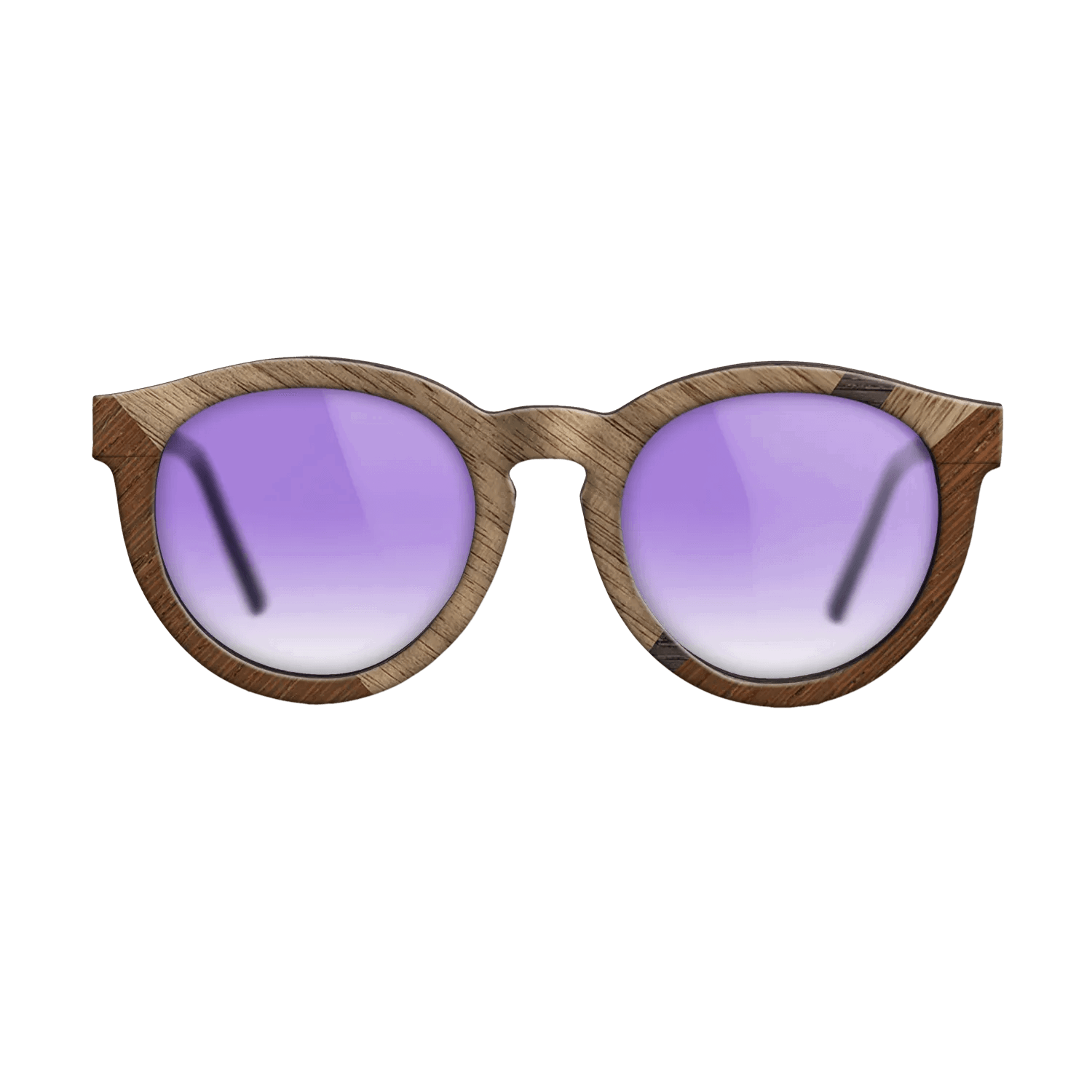 Fumed Oak,Wenge,Walnut: Straight Grain: Geometric - The Rebel - Round - 1885 - SIRIS wood optic