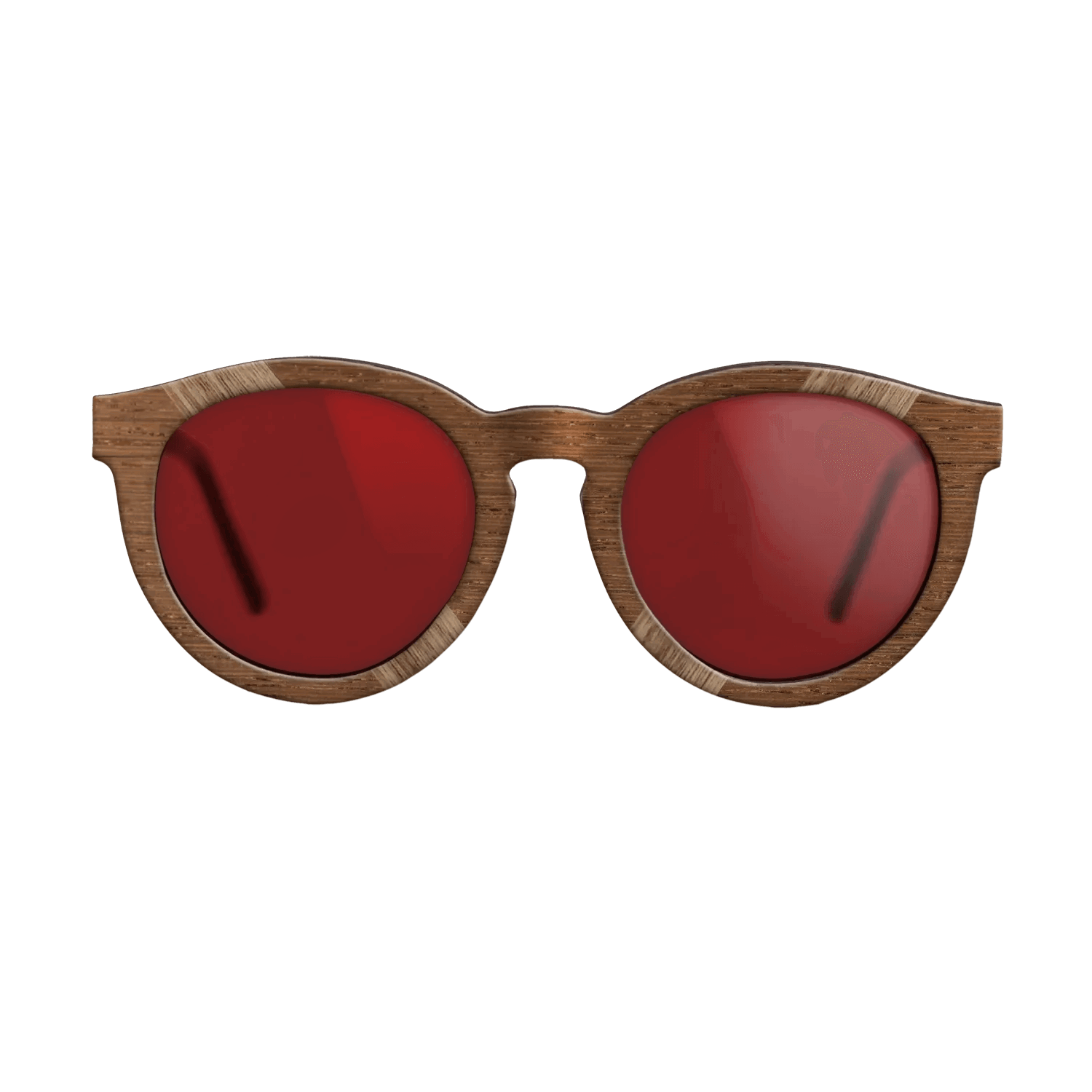 Fumed Oak,Wenge,Walnut: Straight Grain,Kingwood: Recursive - The Rebel - Round - 1578 - SIRIS wood optic