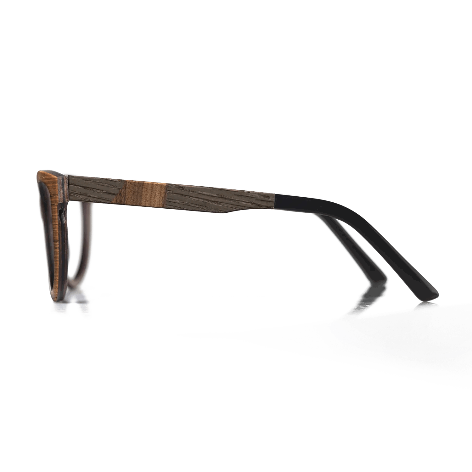 Fumed Oak,Wenge,Walnut: Straight Grain,Kingwood: Recursive - The Sage - Rectangle - 1578 - SIRIS wood optic