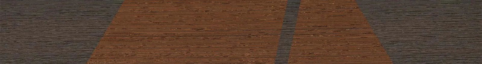 Fumed Oak,Wenge: Wedge - The Hero - Square - SIRIS wood optic