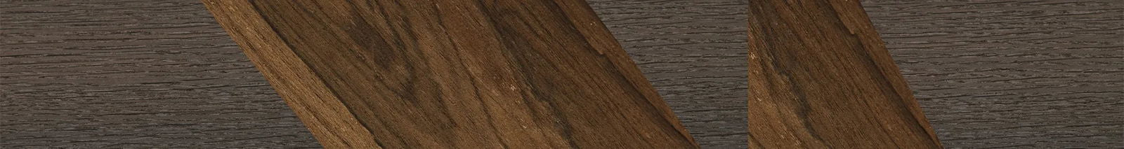 Fumed Oak,Ziricote Dark Quartered: Angle Cut - The Maiden - Cat - 1538 - SIRIS wood optic