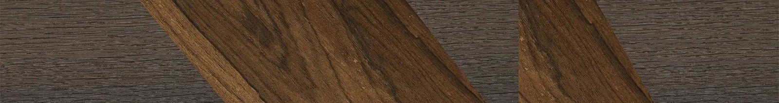 Fumed Oak,Ziricote Dark Quartered: Angle Cut - The Rebel - Round - 1538 - SIRIS wood optic