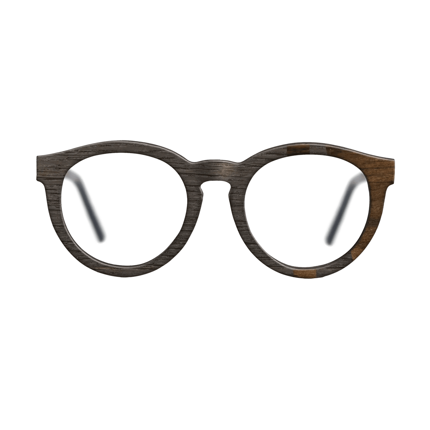 Fumed Oak,Ziricote Dark Quartered: Bauhaus - The Rebel - Round - SIRIS wood optic