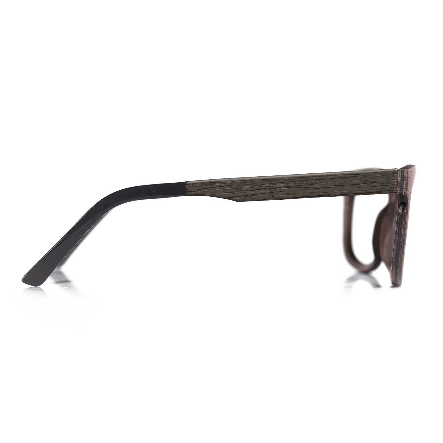 Fumed Oak,Ziricote Dark Quartered: Bauhaus - The Rebel - Round - SIRIS wood optic