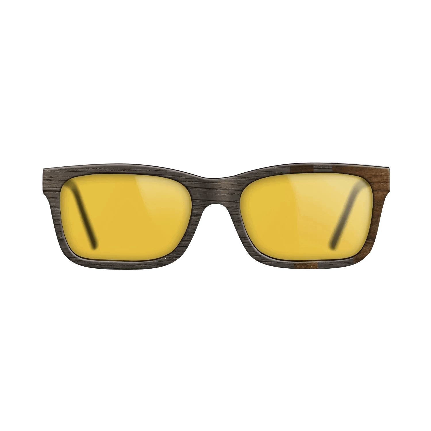 Fumed Oak,Ziricote Dark Quartered: Bauhaus - The Sage - Rectangle - SIRIS wood optic