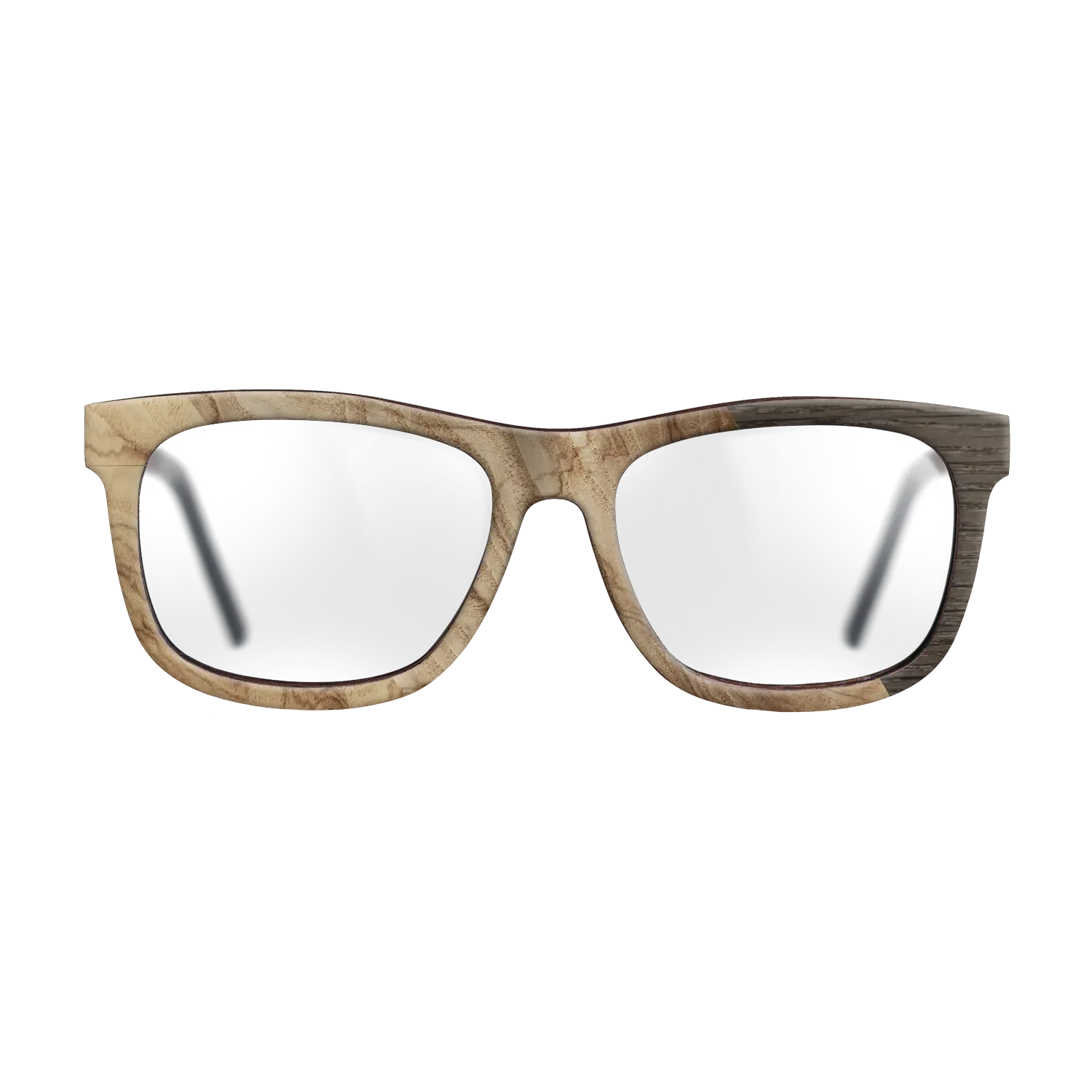 Fumed Oak,Ziricote Dark Quartered: Cubic Cuts - The Hero - Square - SIRIS wood optic