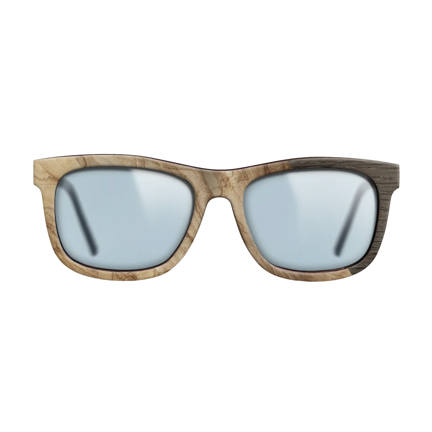 Fumed Oak,Ziricote Dark Quartered: Cubic Cuts - The Hero - Square - SIRIS wood optic