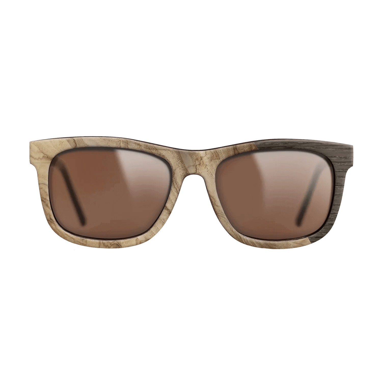 Fumed Oak,Ziricote Dark Quartered: Cubic Cuts - The Hero - Square - SIRIS wood optic