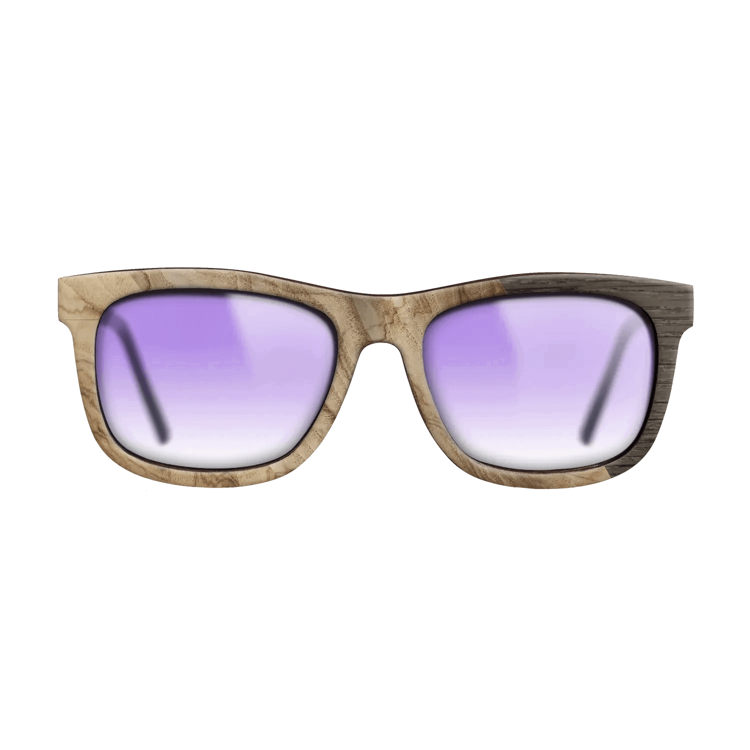 Fumed Oak,Ziricote Dark Quartered: Cubic Cuts - The Hero - Square - SIRIS wood optic