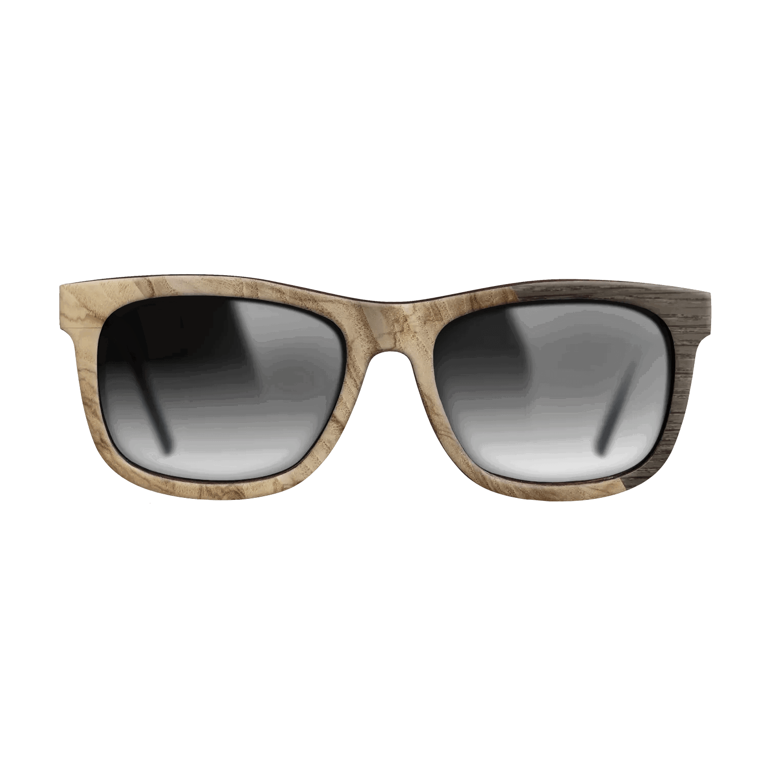 Fumed Oak,Ziricote Dark Quartered: Cubic Cuts - The Hero - Square - SIRIS wood optic