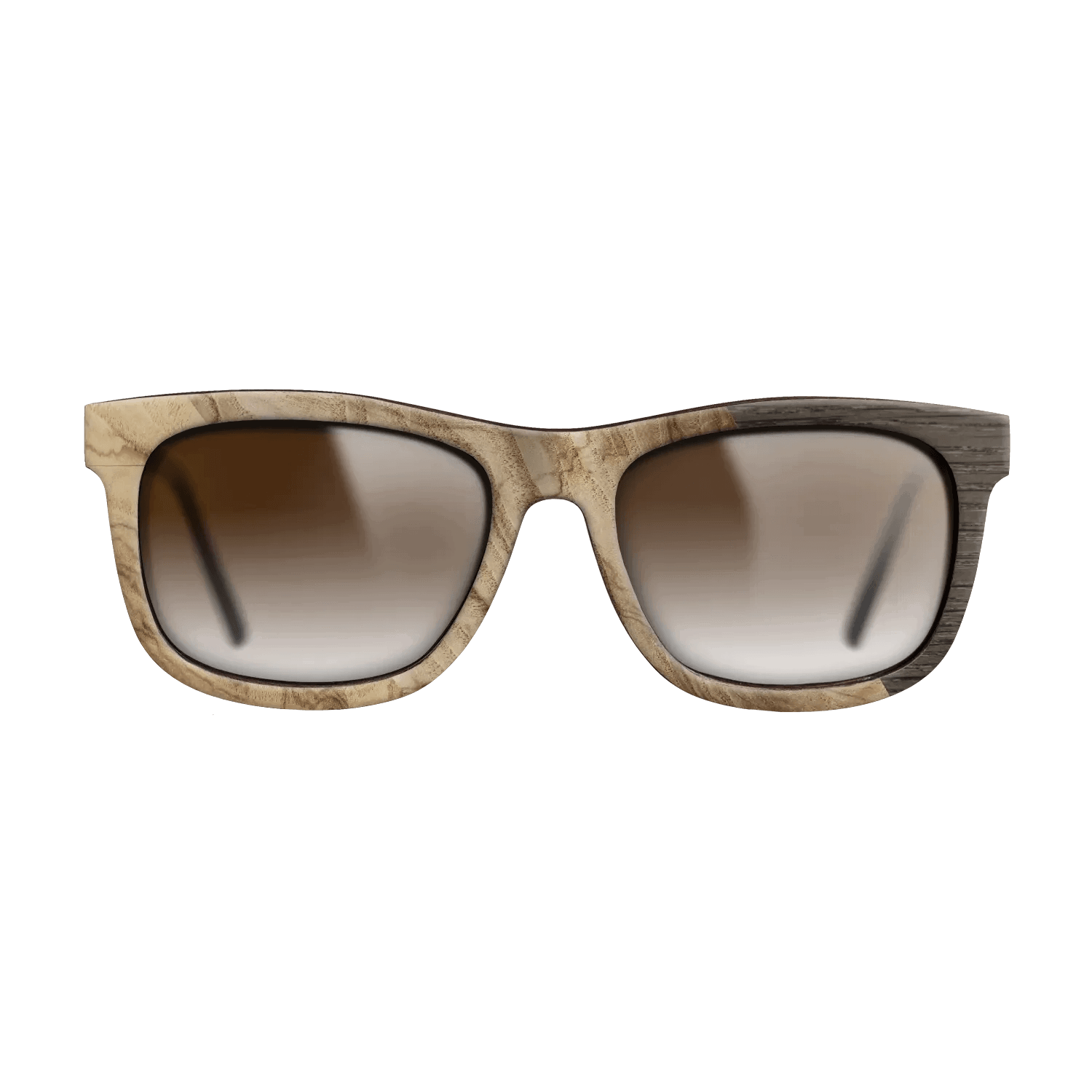 Fumed Oak,Ziricote Dark Quartered: Cubic Cuts - The Hero - Square - SIRIS wood optic