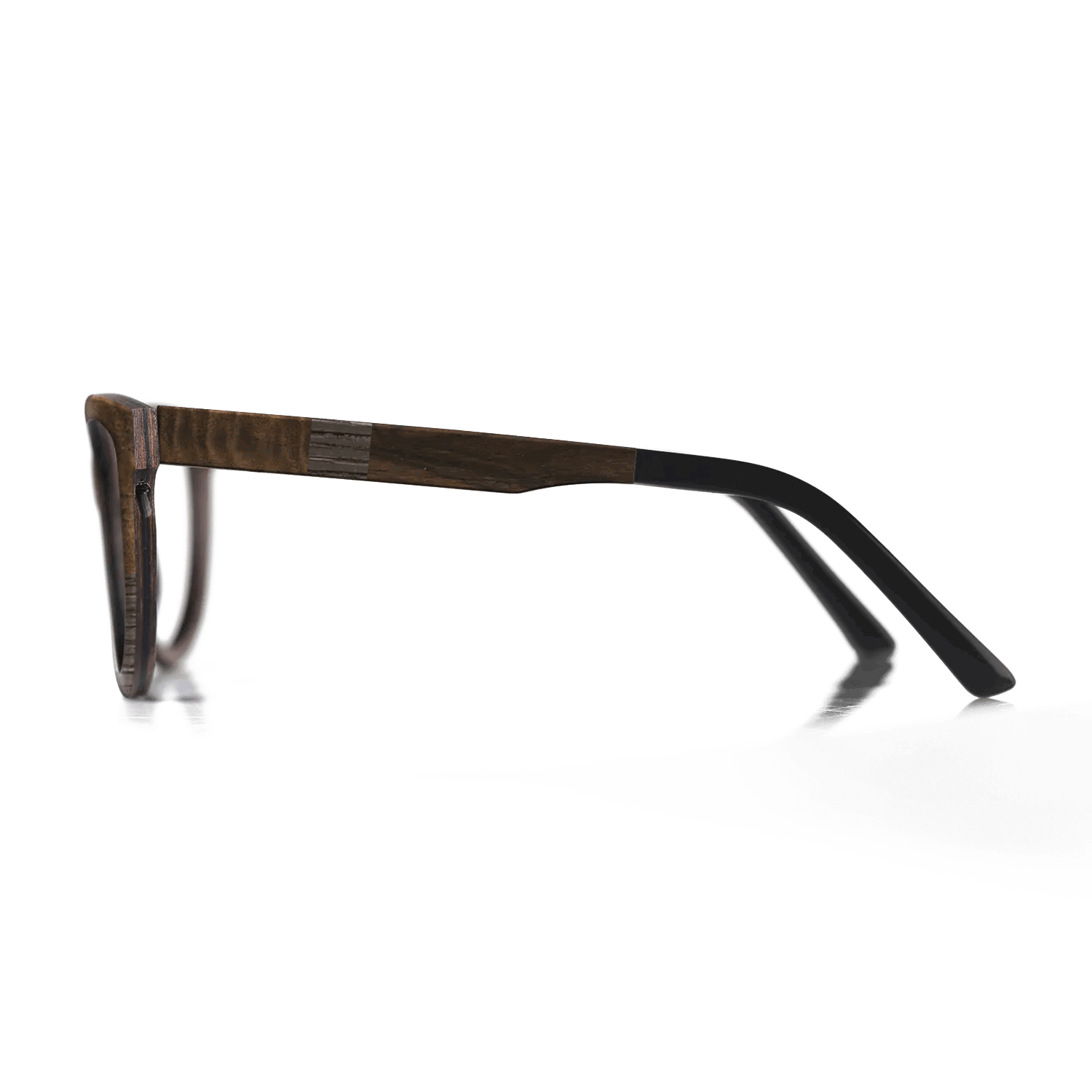 Fumed Oak,Ziricote Dark Quartered: Cubic Cuts - The Rebel - Round - SIRIS wood optic