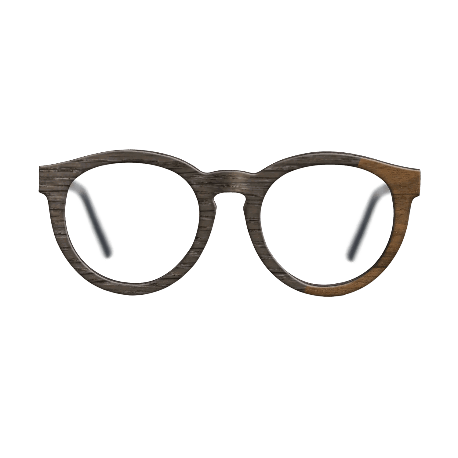 Fumed Oak,Ziricote Dark Quartered: Dicut - The Rebel - Round - SIRIS wood optic