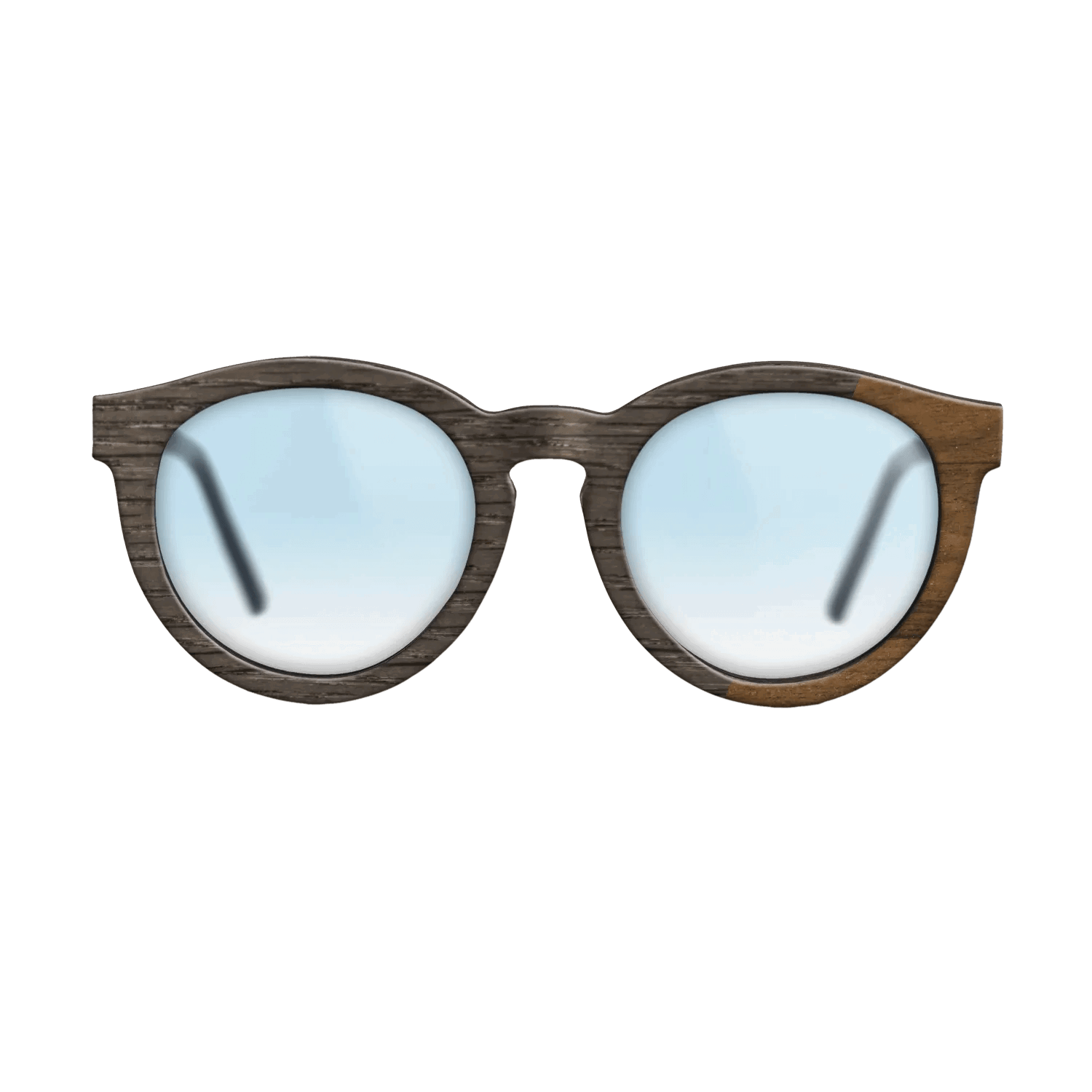 Fumed Oak,Ziricote Dark Quartered: Dicut - The Rebel - Round - SIRIS wood optic