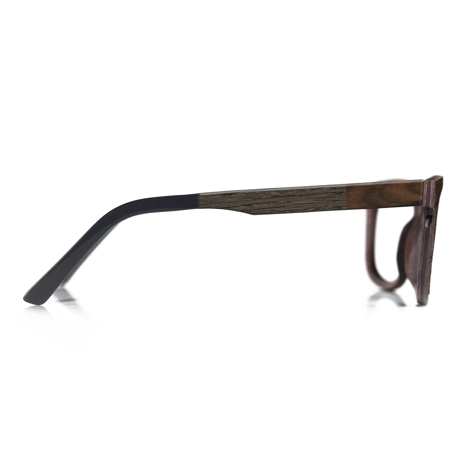 Fumed Oak,Ziricote Dark Quartered,Koa: Cubic Cuts - The Rebel - Round - SIRIS wood optic