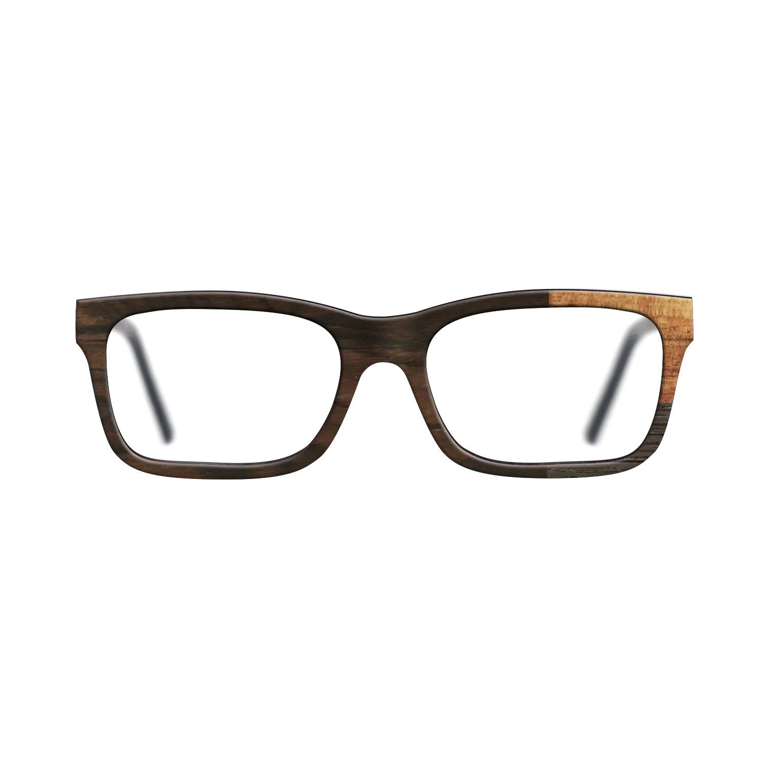 Fumed Oak,Ziricote Dark Quartered,Koa: Cubic Cuts - The Sage - Rectangle - SIRIS wood optic