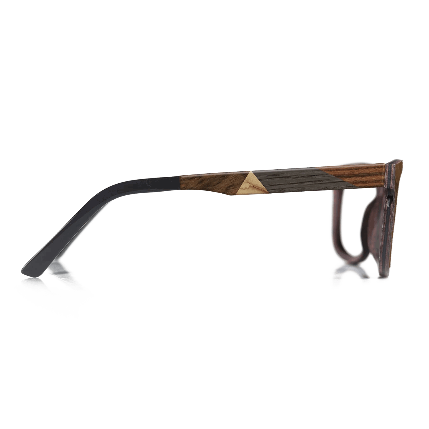 Fumed Oak,Ziricote Dark Quartered,Olive Burl,Kingwood: Mosaic - The Maiden - Cat - 1222 - SIRIS wood optic