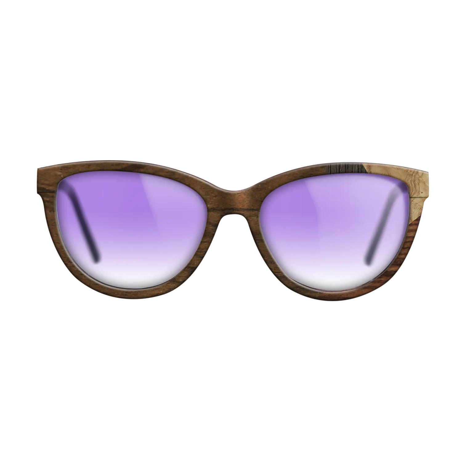 Fumed Oak,Ziricote Dark Quartered,Olive Burl,Kingwood: Mosaic - The Maiden - Cat - 1222 - SIRIS wood optic