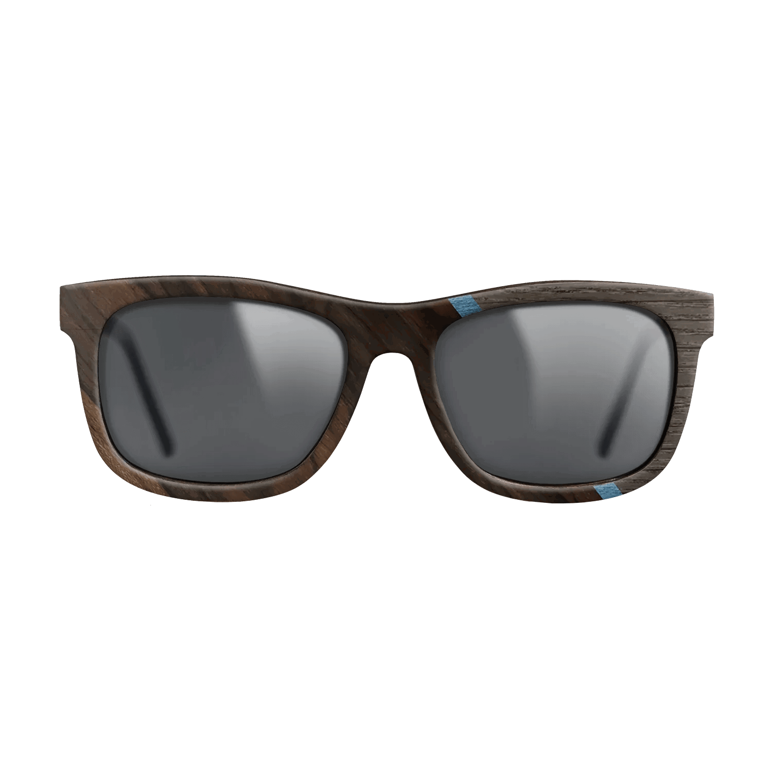 Fumed Oak,Ziricote Dark Quartered,Poplar Dyed: Blue Denim,Royal White Ebony: Angle Cut - The Hero - Square - 740 - SIRIS wood optic