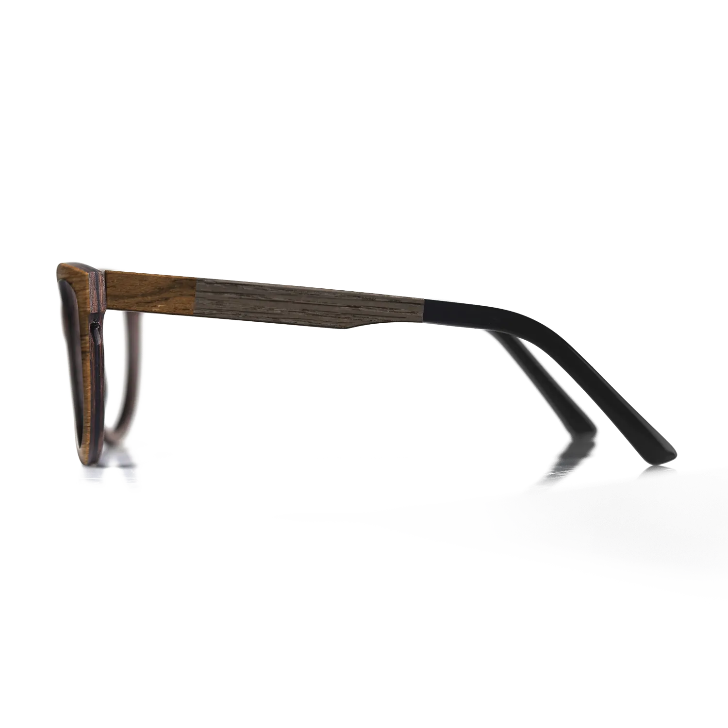 Fumed Oak,Ziricote Dark Quartered: Splice - The Maiden - Cat - SIRIS wood optic